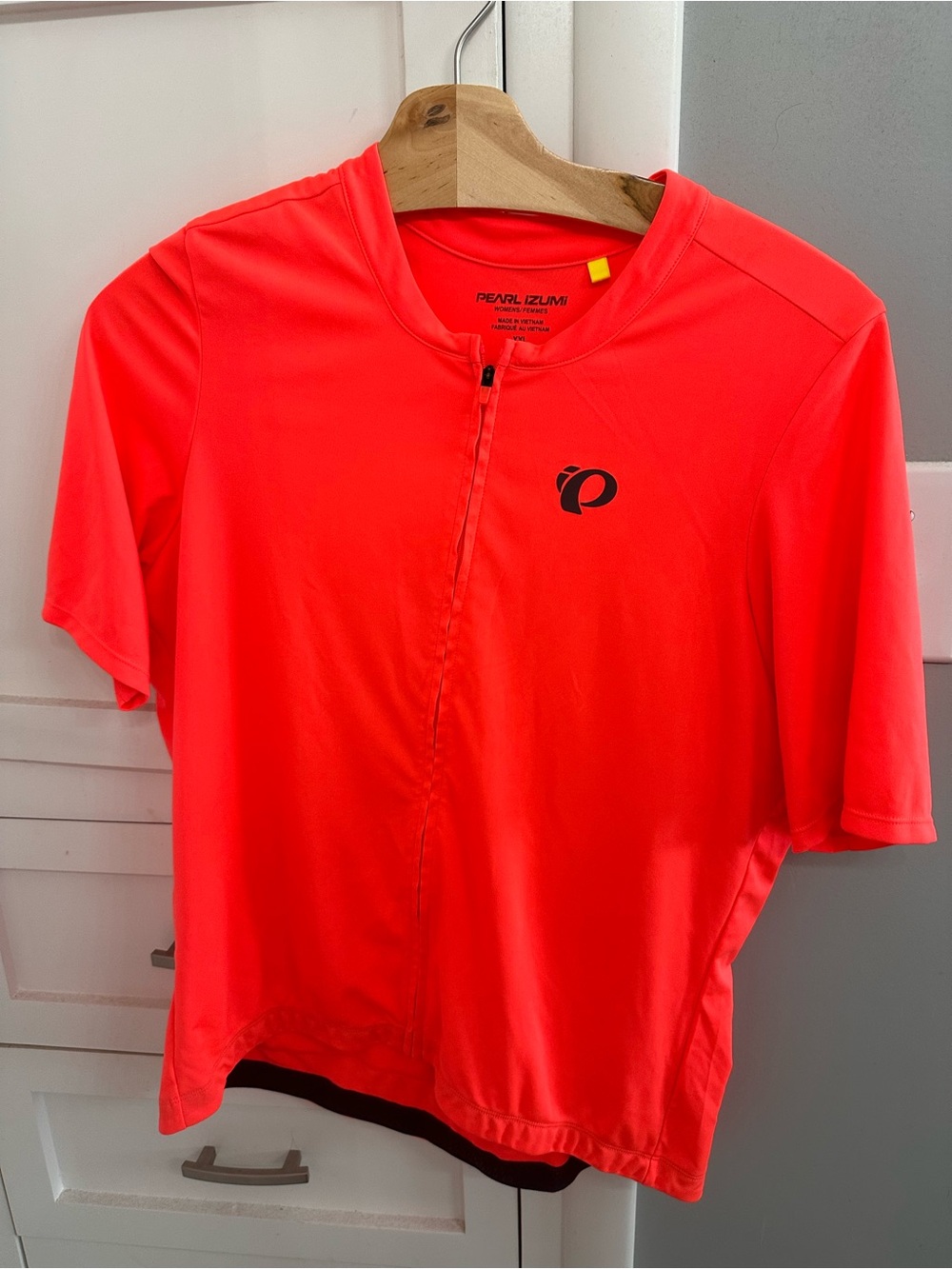 PEARL iZUMi Pro SS Cycling Jersey - Women’s XXL Fiery Coral Spectral Neon EUC